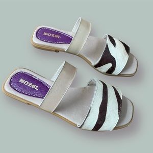 Leather sandals made by me!